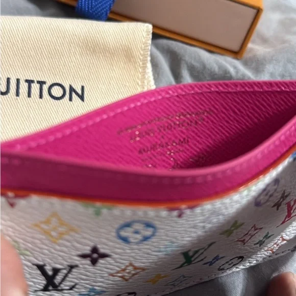 Louis Vuitton Colorful Monogram Card Holder - Picture 3 of 5